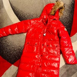 Puffer long coat